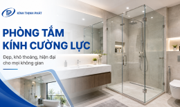 Phòng Tắm Kính Cường Lực – Giải Pháp Nhà Tắm Đẹp, Khô Thoáng Và Hiện Đại