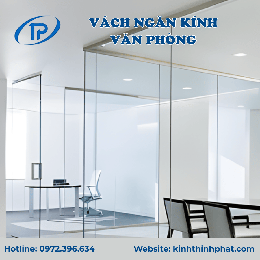 Vách Ngăn Kính Là Gì? Giải Pháp Kiến Tạo Không Gian Hiện Đại và Sang Trọng