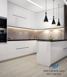 Kính Màu Ốp Bếp Mẫu 17