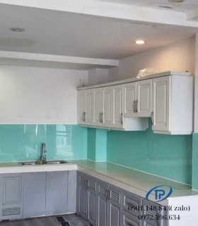 Kính màu ốp bếp -Mẫu 15