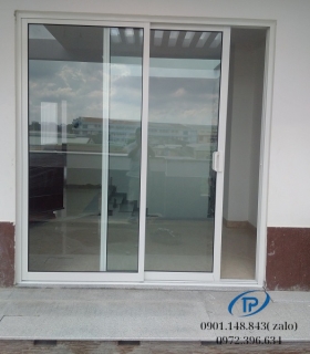 cửa nhôm kính Mẫu 19