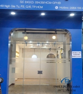 Cửa kính cường lực 2 cánh lùa trượt - Mẫu 31