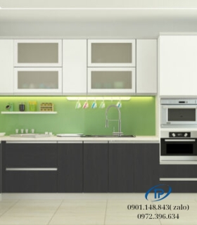 Kính màu ốp bếp -Mẫu 02