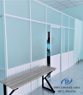 Vách ngăn nhôm kính-mẫu 20